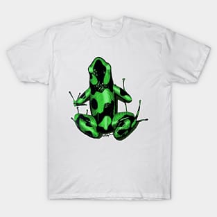Poison Dart Frog -- Green T-Shirt